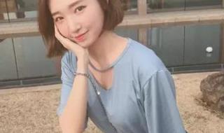 无刘海短发